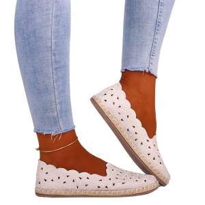 Espadryle damskie białe klasyczne