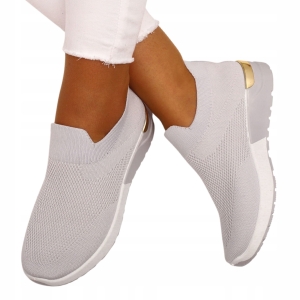 Sneakersy damskie czarne buty sportowe wygodne lekkie
