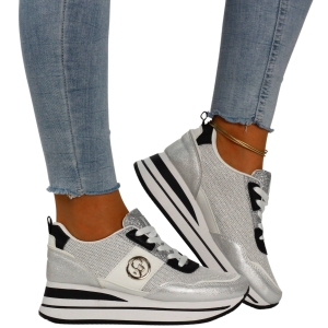 sneakersy damskie szare buty sportowe Iris