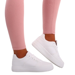 Sneakersy damskie białe buty sportowe Estelle