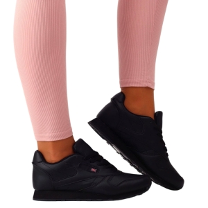 Sneakersy damskie czarne buty sportowe Bella