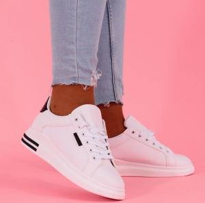 Sneakersy damskie białe buty sportowe Camilla