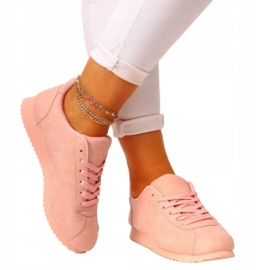 Sneakersy damskie różowe buty sportowe Clara