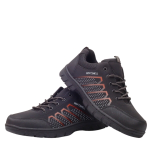 Buty męskie trekingowe sportowe czarne wygodne Brooks