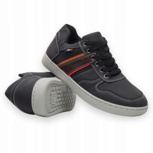 Buty męskie czarne sportowe lekkie Alden