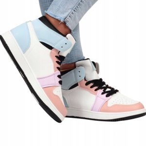 Wysokie Sneakersy Pastelowe Mix Sophie